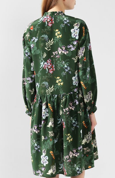 Хлопковое платье ZADIG AND VOLTAIRE зеленого цвета по цене 33450 руб., арт. WHCP0417F, фото 4 Хлопковое платье ZADIG AND VOLTAIRE, арт. WHCP0417F, фото 4