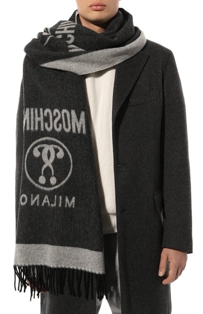 Шерстяной шарф MOSCHINO, арт. 30672/M2327, фото 3