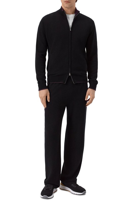 Кашемировый кардиган MVST M25.1MM.K018/K003 Чёрный  M25.1MM.K018/K003 Фото 2