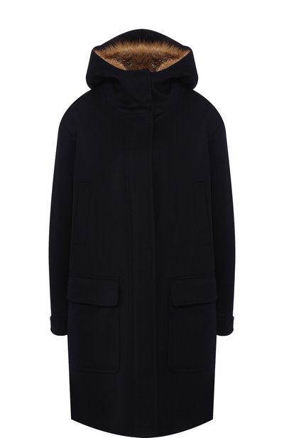 Кашемировое пальто на меховой подкладке LORO PIANA, арт. FAI2543, фото 1