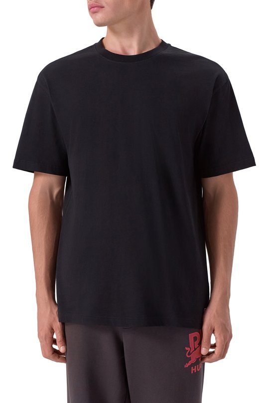 Хлопковая футболка Dirk Bikkembergs BMT1305 Чёрный  BMT1305 Фото 3