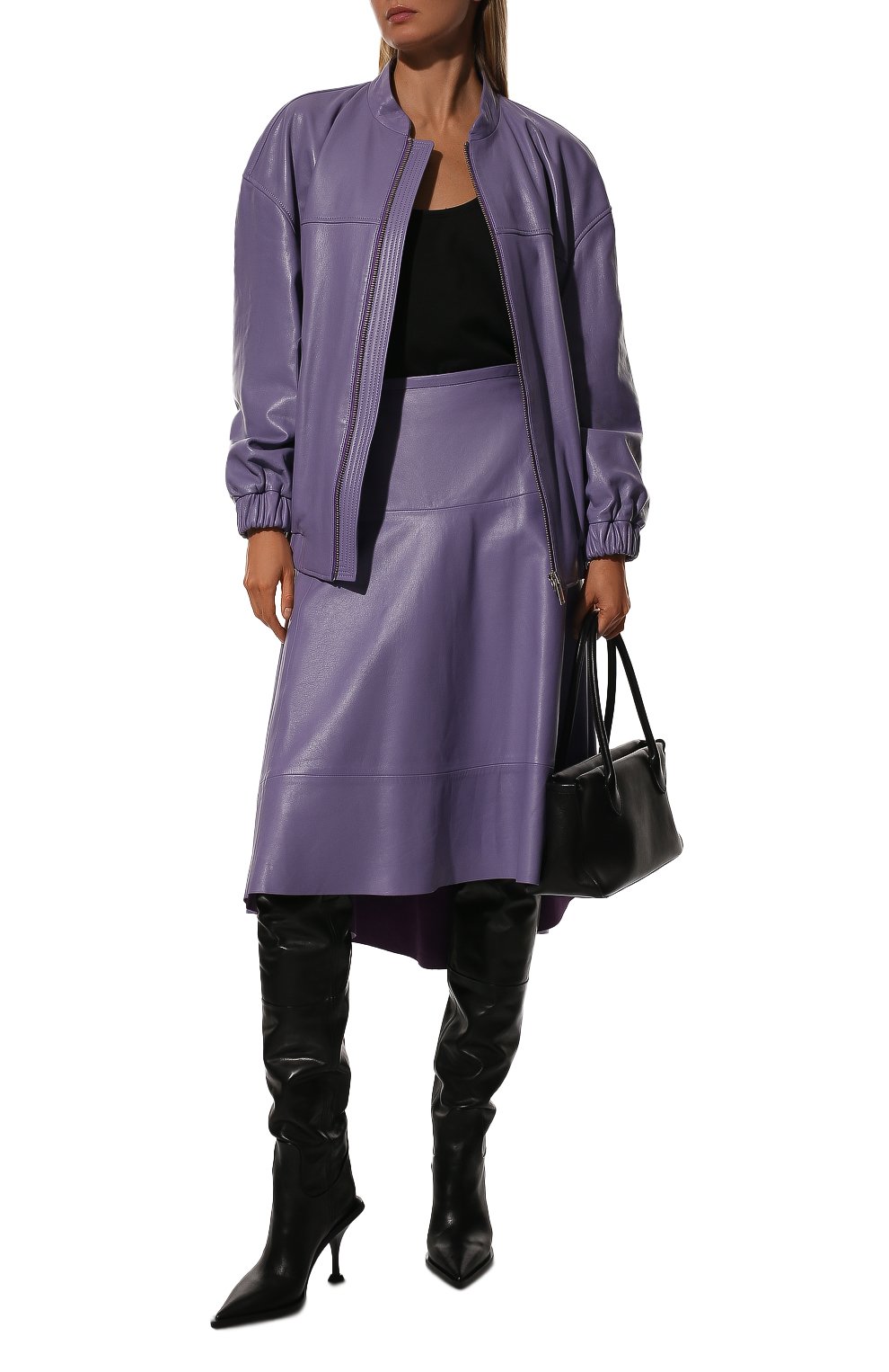 Кожаная юбка BATS, арт. FW22_S_2202, фото 2