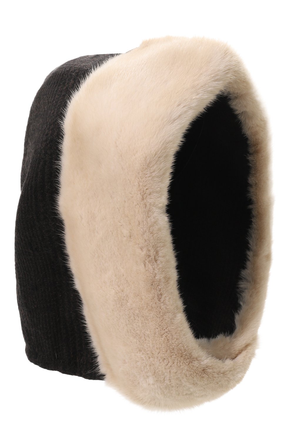 Капор с мехом норки VICTORIA KUSENKOVA, арт. 199309668546, фото 1