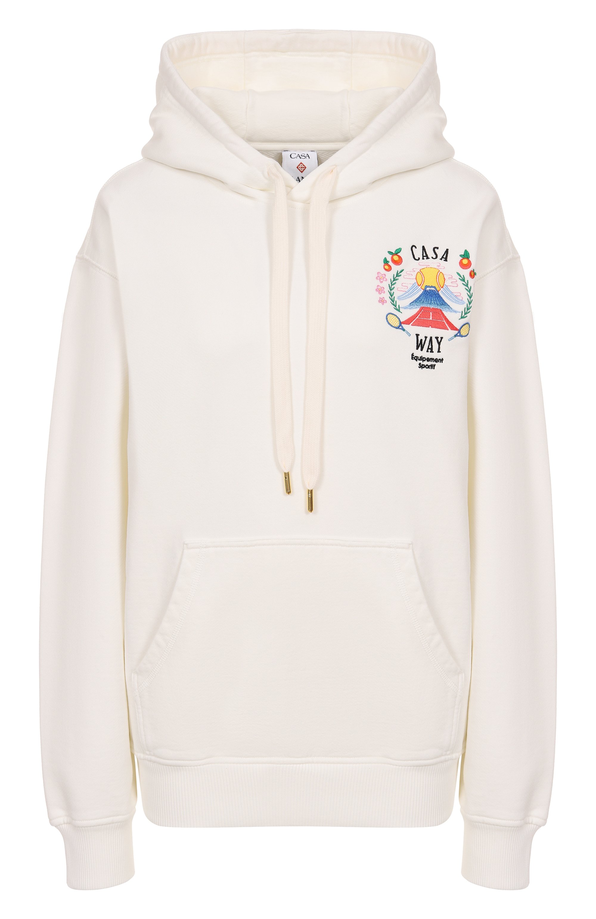 Хлопковое худи CASABLANCA, арт. WPF25-JTP-362-01, фото 1