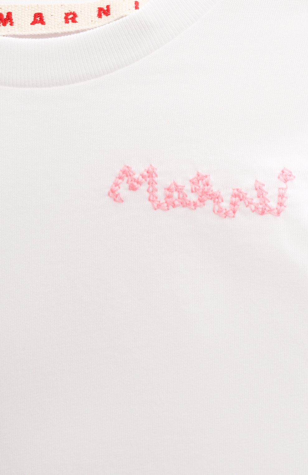 Хлопковая футболка MARNI, арт. M01139/M00HZ, фото 3