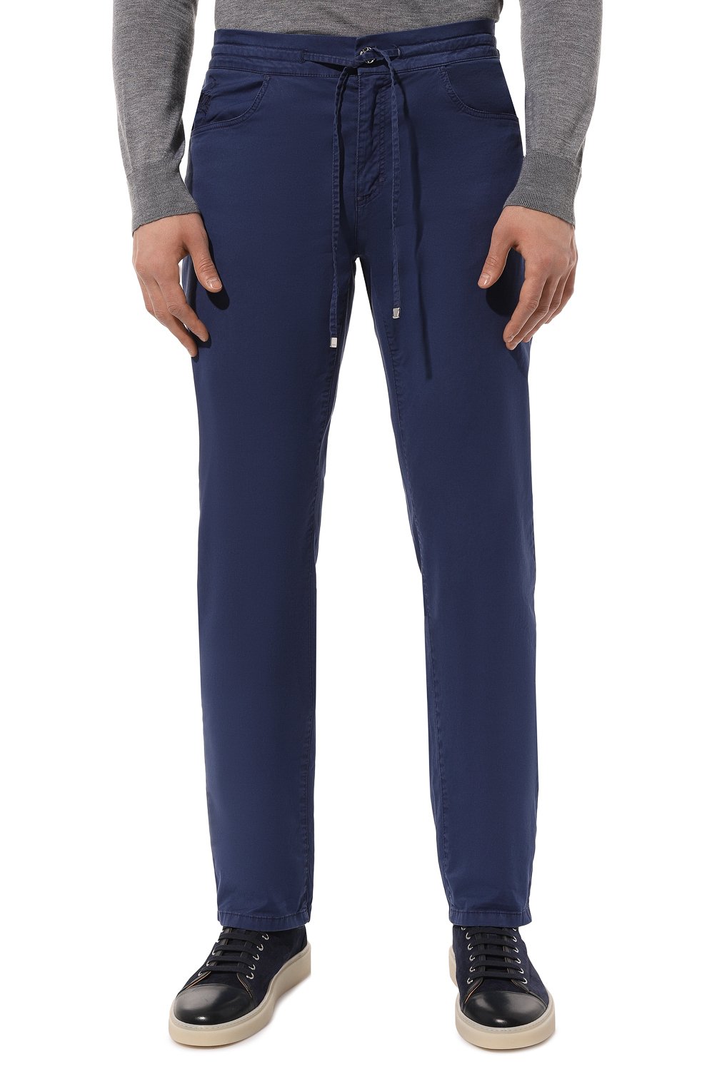 Хлопковые брюки ZILLI, арт. J5T001M0480VZM000, фото 3