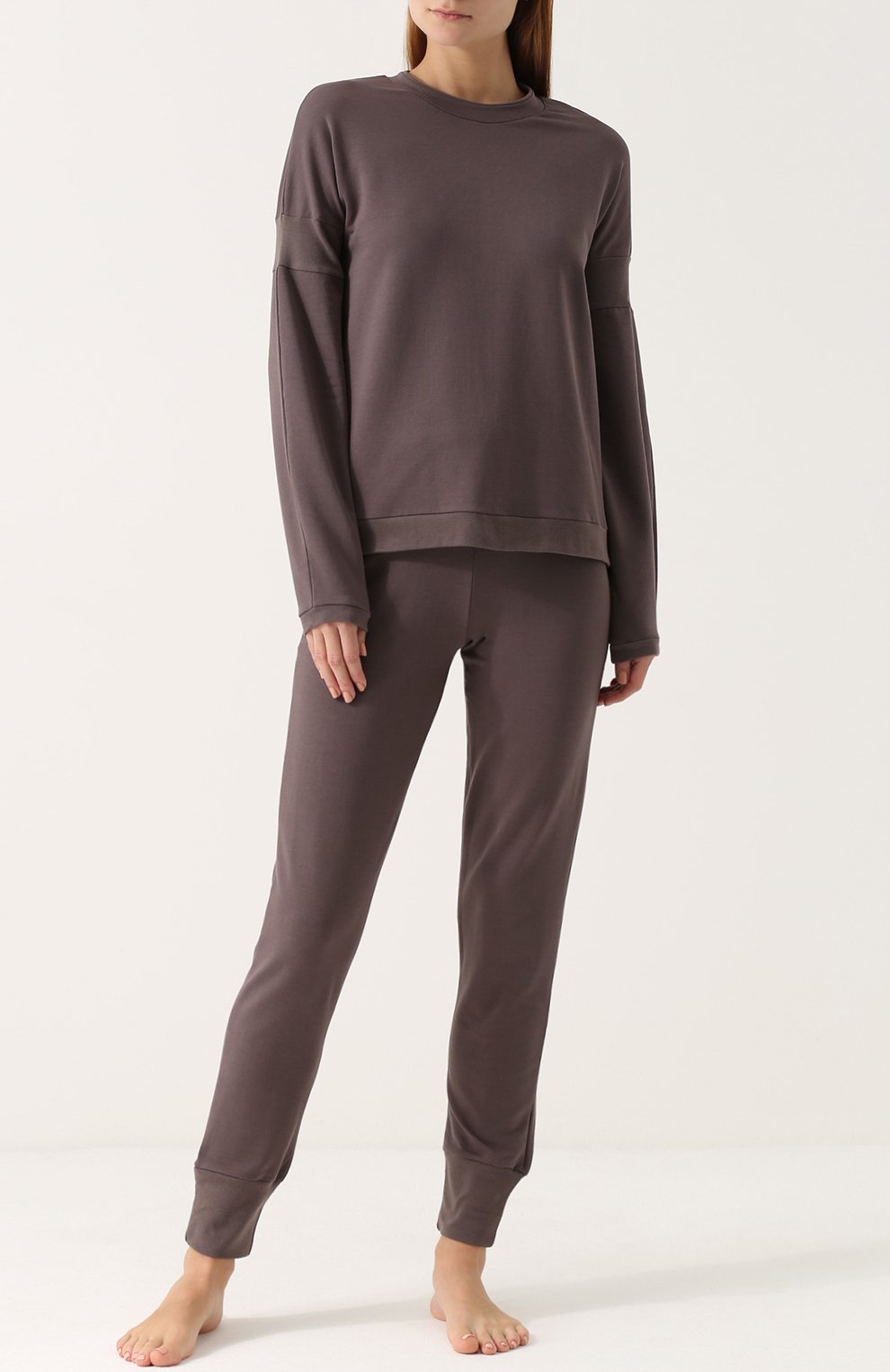 Хлопковый свитшот с круглым вырезом ZIMMERLI, арт. 5139-39005, фото 2