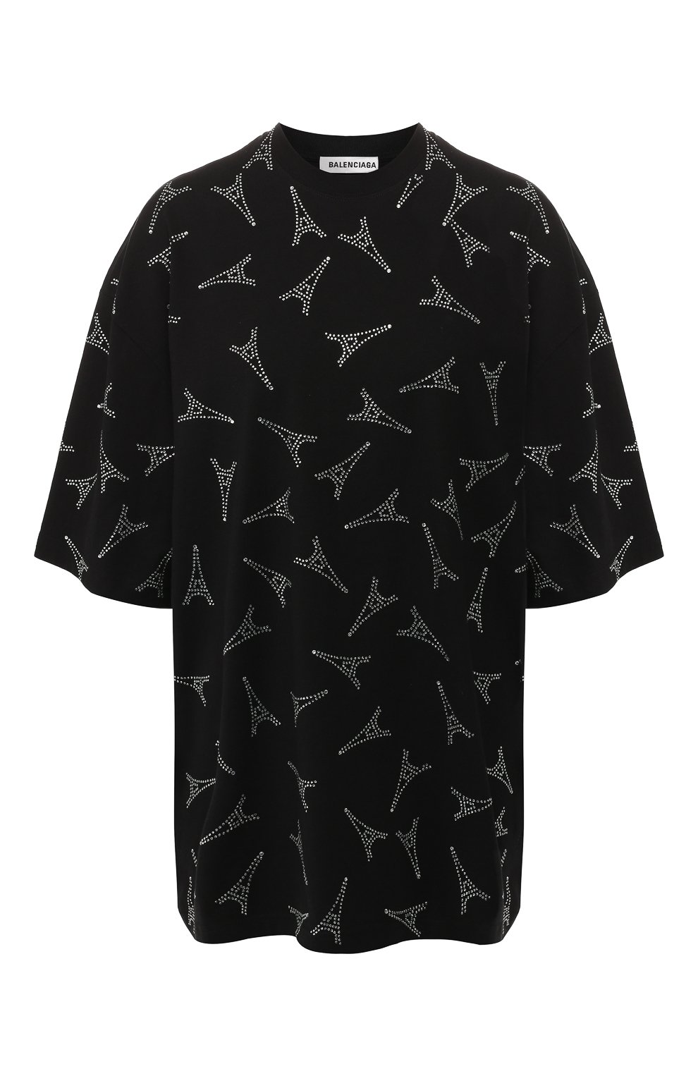 Хлопковая футболка BALENCIAGA, арт. 571205/TEV35, фото 1