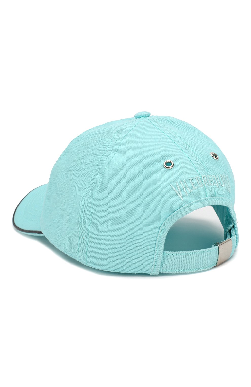 Хлопковая бейсболка VILEBREQUIN голубого цвета по цене 5890 руб., арт. CPIE9400, фото 2 Хлопковая бейсболка VILEBREQUIN, арт. CPIE9400, фото 2