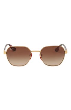 Женские солнцезащитные очки RAY-BAN коричневого цвета, арт. 3794M-F02913 | Фото 4 (Региональные ограничения белый список (Axapta Mercury): Не проставлено; Нос: Не проставлено; Тип очков: С/з; Материал: Металл; Кросс-КТ: С/з-унисекс; Оптика Гендер: оптика-унисекс; Очки форма: Квадратные)