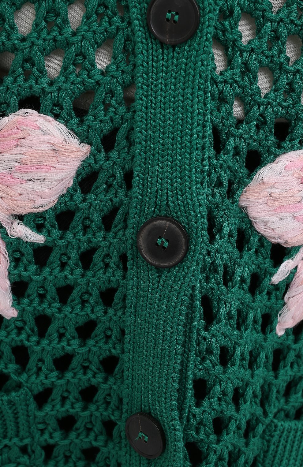 Хлопковый кардиган VALENTINO, арт. VB0KA02C6DT, фото 5