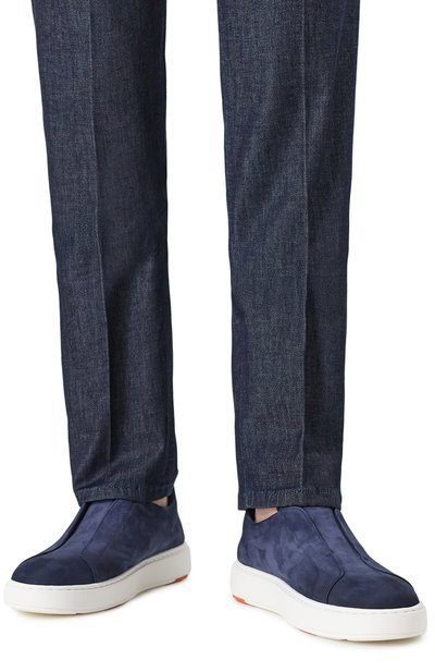 Замшевые кеды cleanic SANTONI, арт. MBCG21995BARTFEH, фото 3