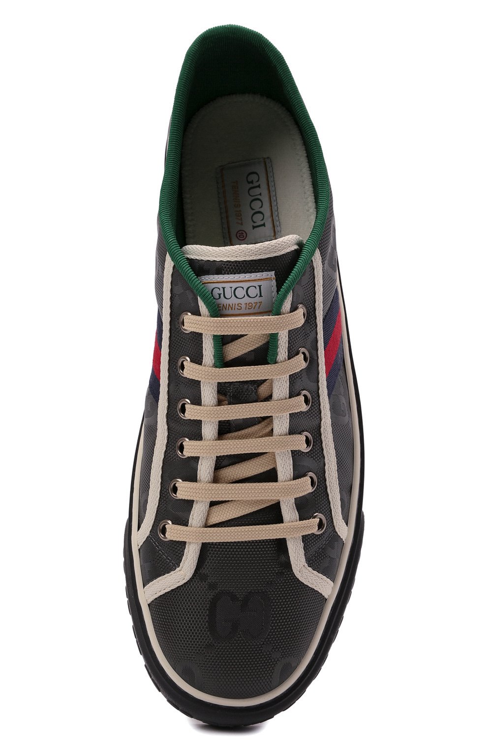 Текстильные кеды tennis 1977 GUCCI, арт. 628709/H9H70, фото 5