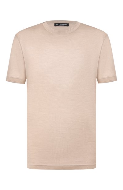 Шелковая футболка DOLCE & GABBANA, арт. G8ST1T/G7P0F, фото 1