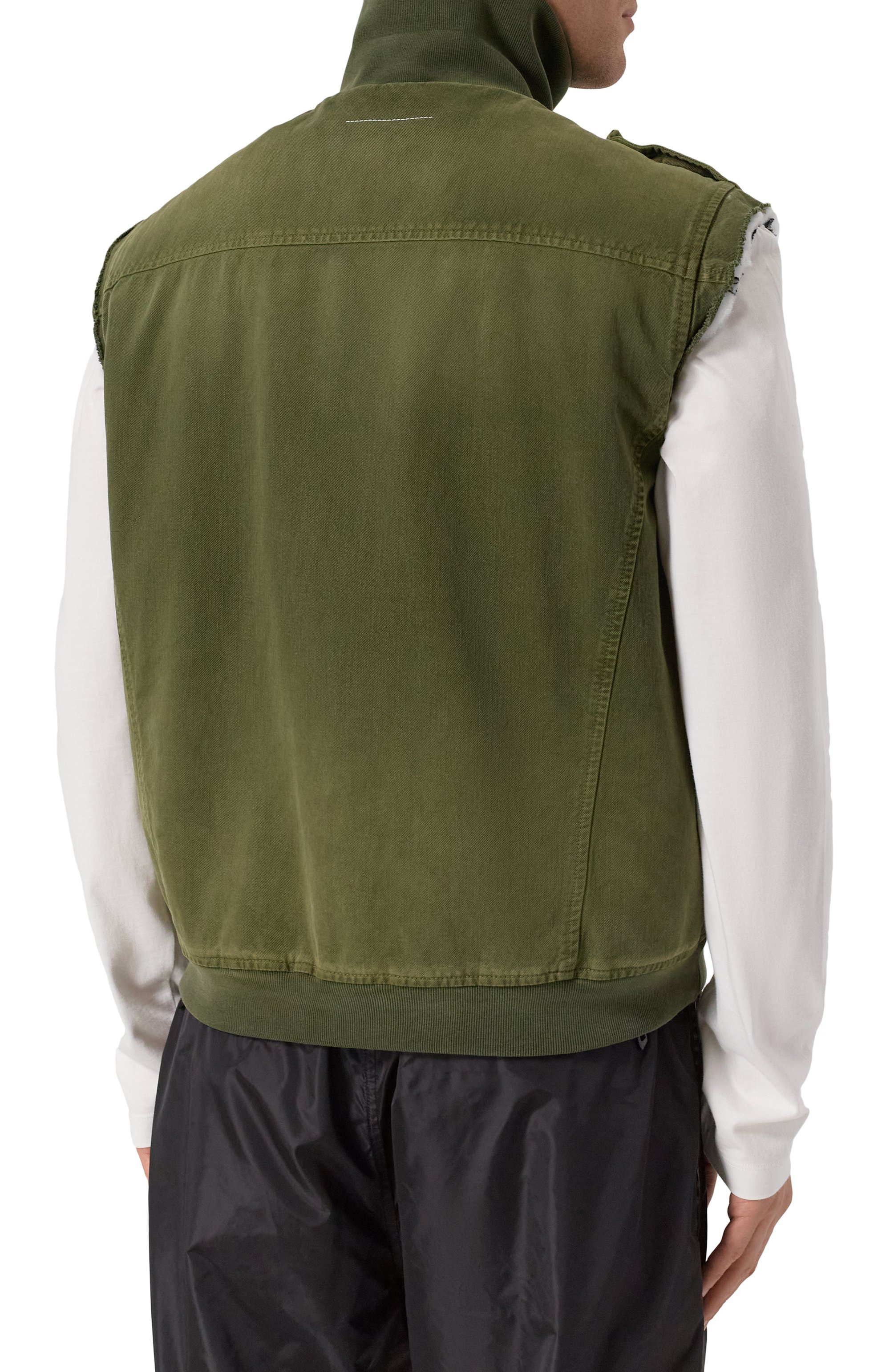 Хлопковый жилет MM6, арт. SH2FB0013/M35439, фото 4