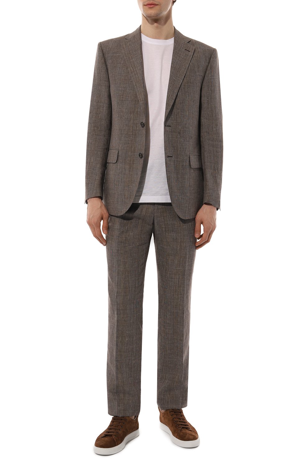 Костюм из льна и шерсти CORNELIANI, арт. 916008-3117215_1, фото 1