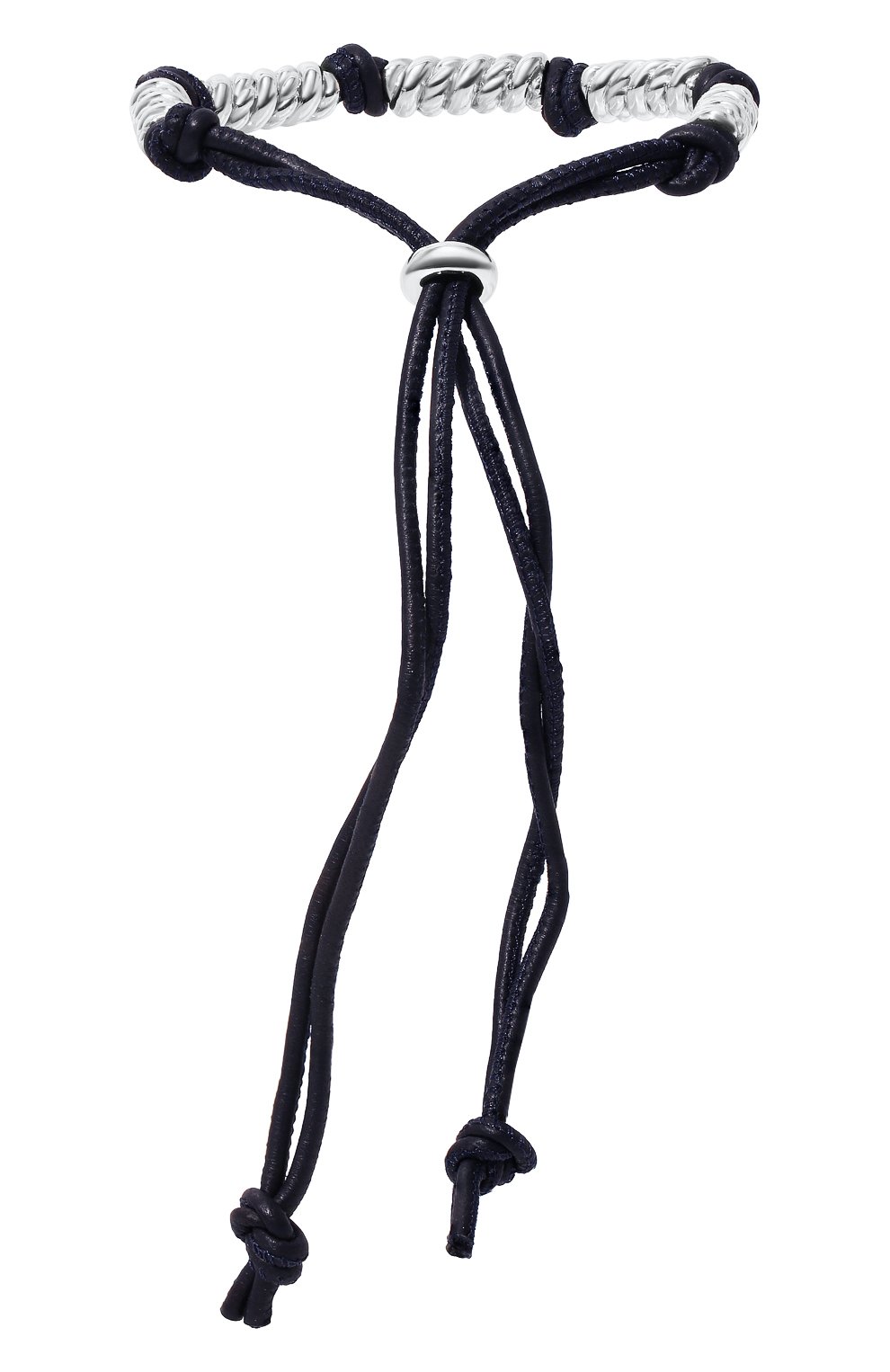 Кожаный браслет LANVIN синего цвета по цене 54100 руб., арт. 9159/6, фото 3 Кожаный браслет LANVIN, арт. 9159/6, фото 3