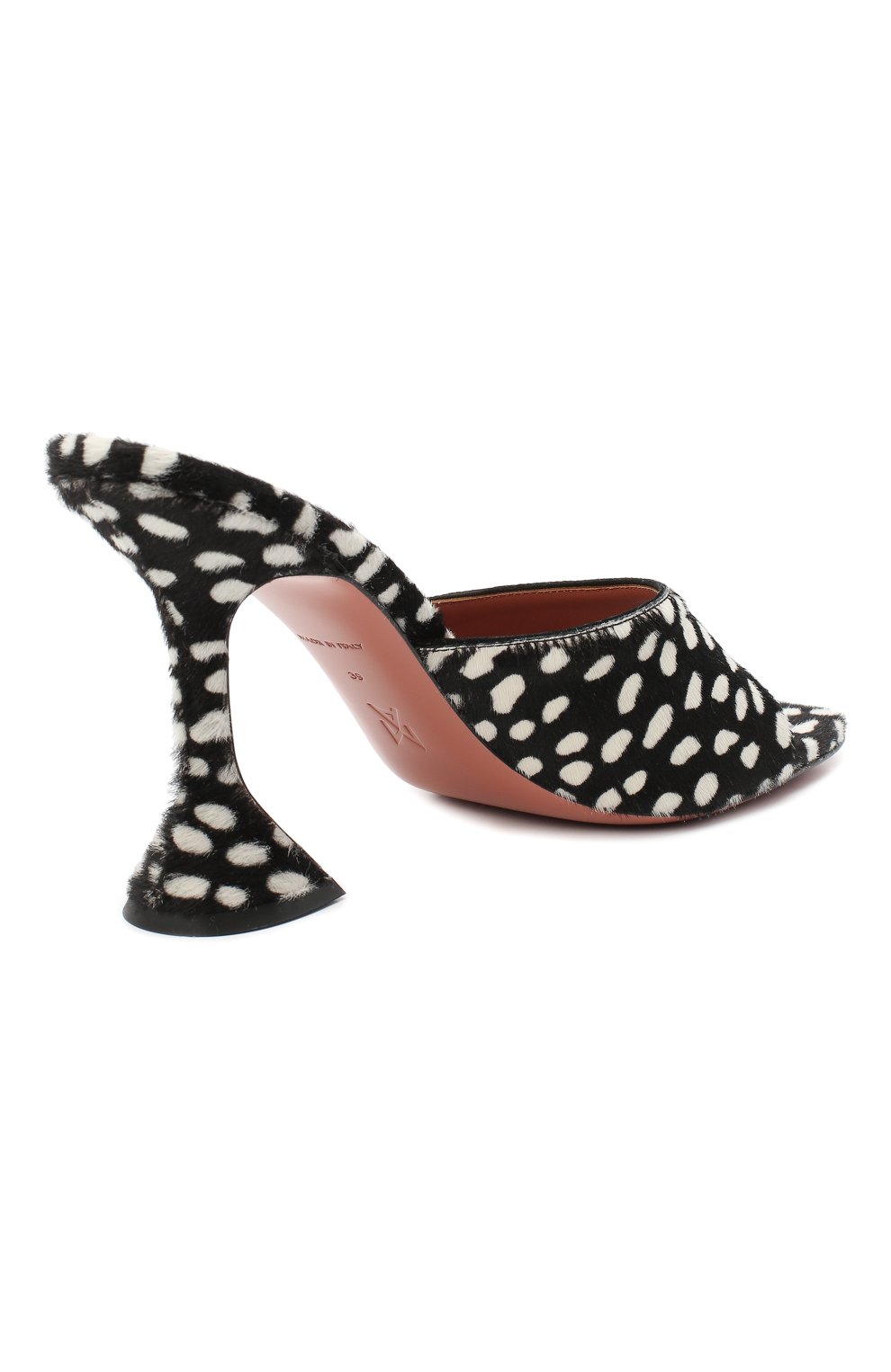 Кожаные мюли lupita AMINA MUADDI, арт. LUPITASLIP0NY/P0NY/P0LKA D0TS, фото 4