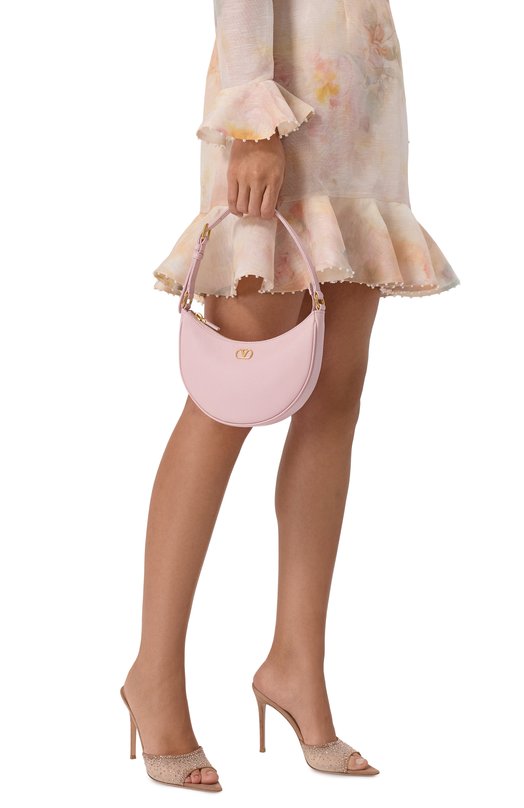 Сумка VLogo Signature mini Valentino 7W2P0AK3/SNP Розовый  7W2P0AK3/SNP Фото 2