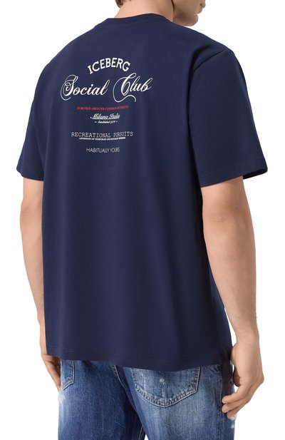 Хлопковая футболка ICEBERG, арт. F020/6325, фото 4
