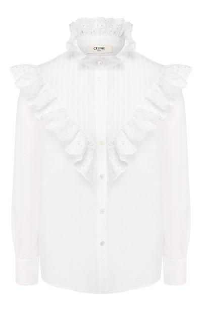 Женская хлопковая рубашка CELINE, арт. 2B267122I