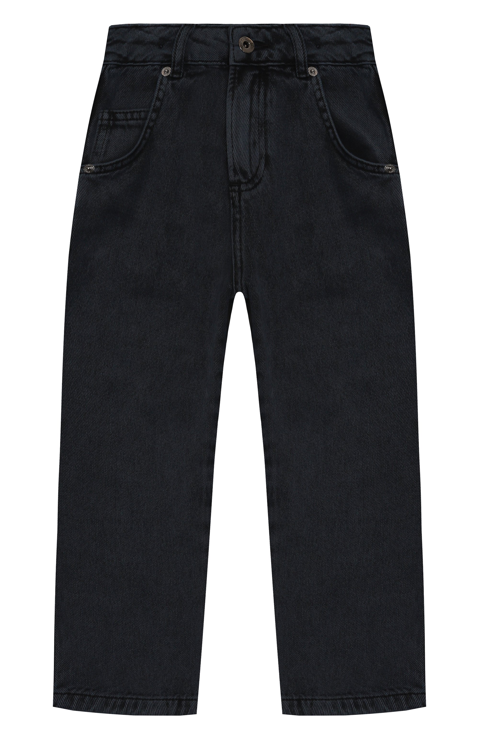 Джинсы EMPORIO ARMANI темно-синего цвета по цене 20850 руб., арт. EB000527/AF16386, фото 1 Джинсы EMPORIO ARMANI, арт. EB000527/AF16386, фото 1