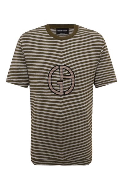 Футболка из вискозы GIORGIO ARMANI, арт. GM000244/TE11583, фото 1