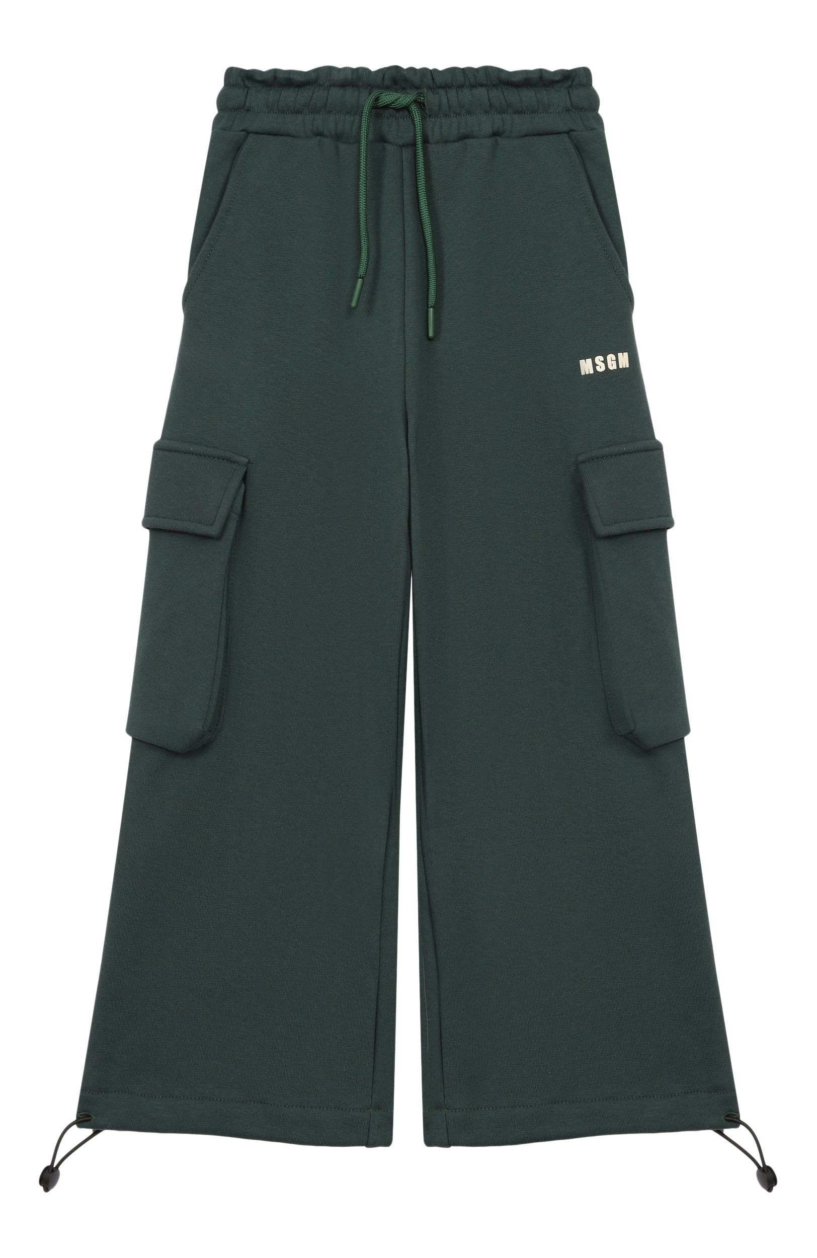 Хлопковые брюки-карго MSGM KIDS, арт. F6MSJUFP036, фото 1