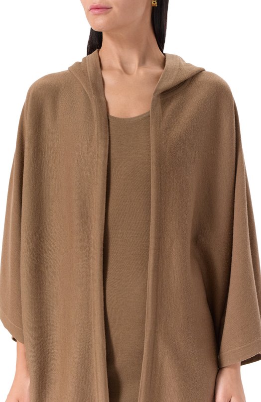 Шерстяной кардиган Max Mara ASTER Коричневый  ASTER Фото 5