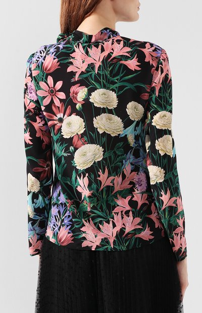 Шелковая блузка REDVALENTINO, арт. SR3ABB90/4QN, фото 4