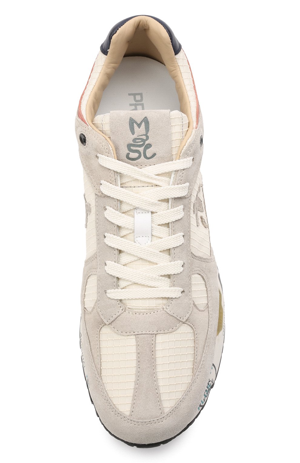 Комбинированные кроссовки mase PREMIATA светло-серого цвета по цене 28000 руб., арт. MASE/VAR5163, фото 5 Комбинированные кроссовки mase PREMIATA, арт. MASE/VAR5163, фото 5