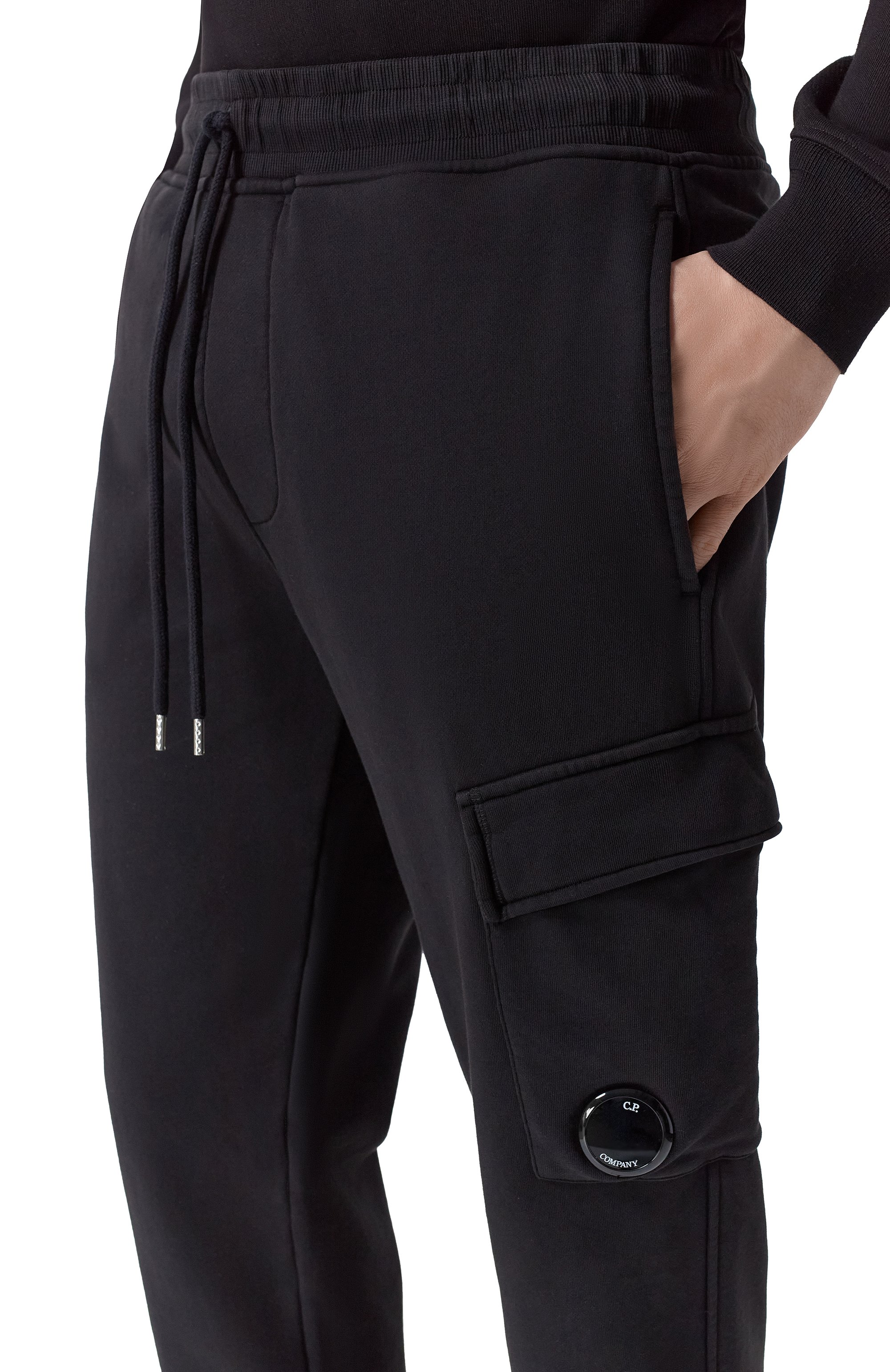 Хлопковые джоггеры C.P. COMPANY, арт. 20CMSP067A/110044G, фото 5