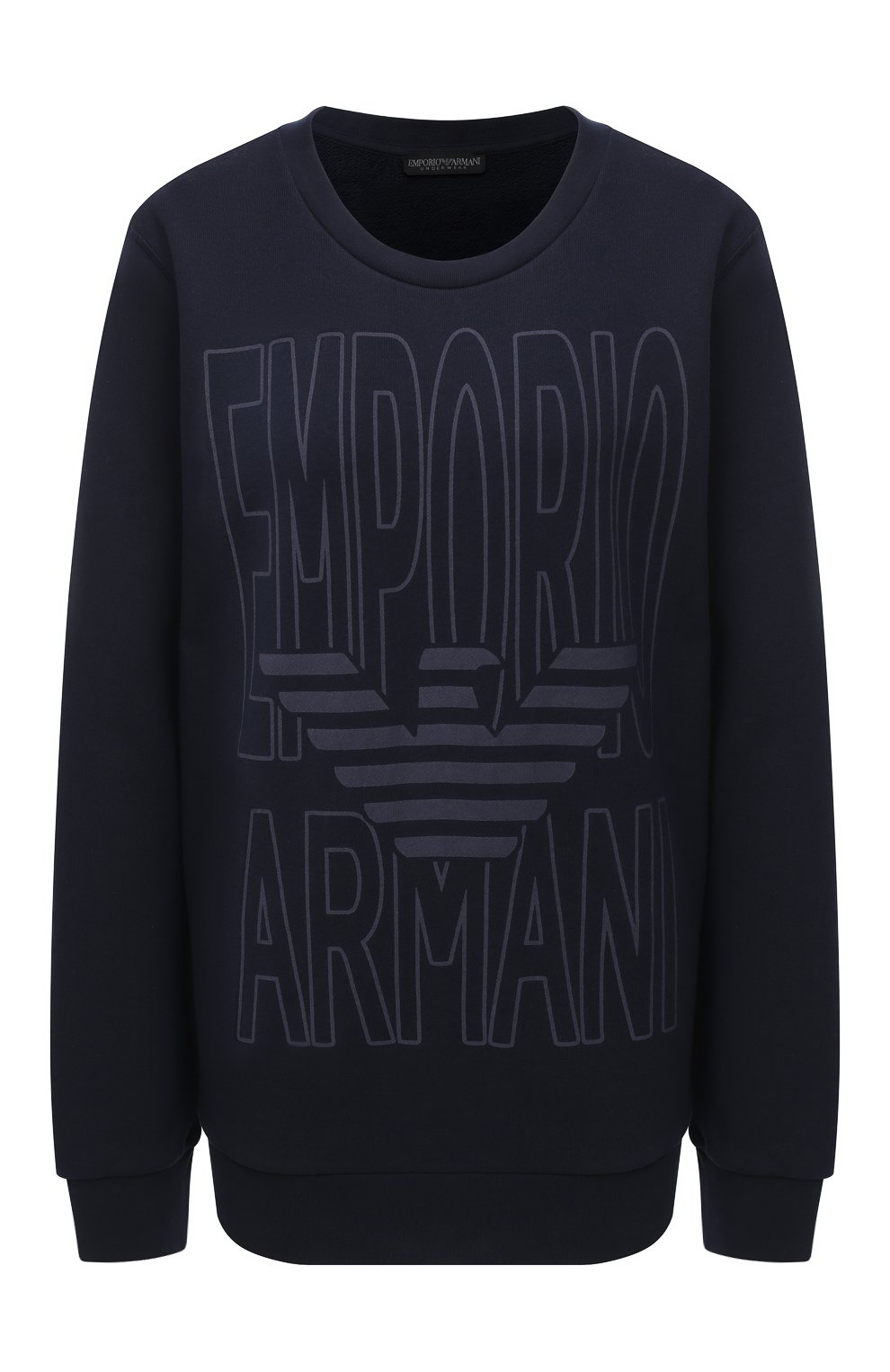 Хлопковый свитшот EMPORIO ARMANI, арт. 163964/0A265, фото 1