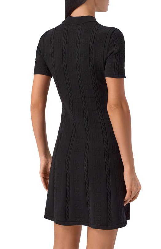 Платье из вискозы HUGO 50554080 Чёрный  50554080 Фото 3