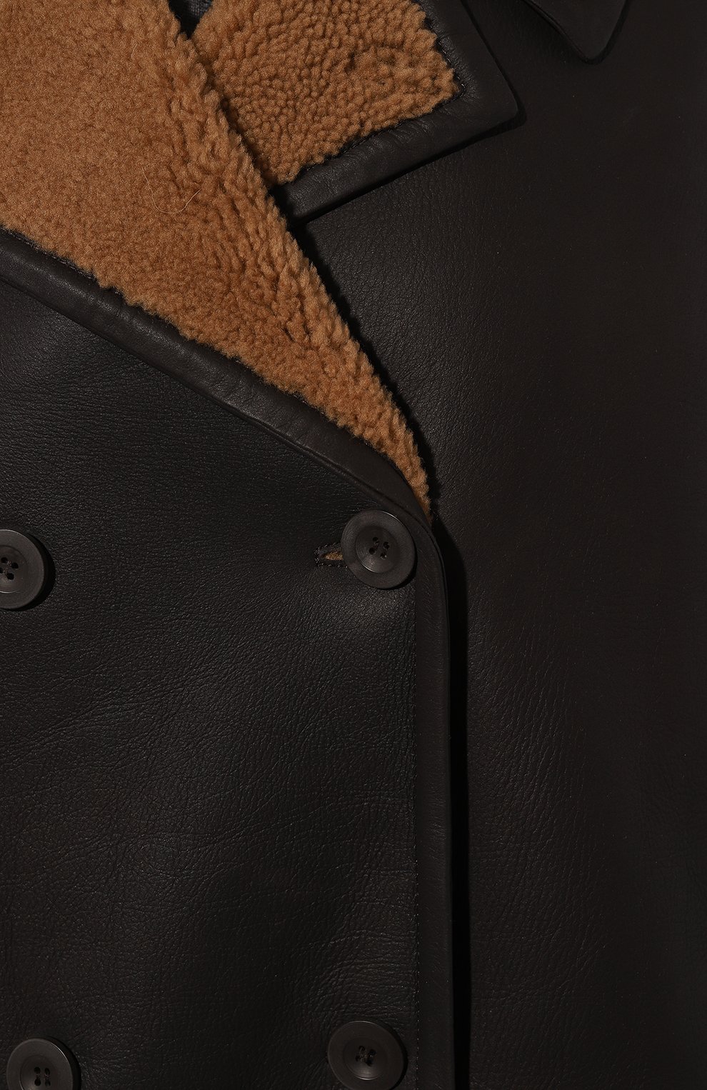 Двусторонняя дубленка из овчины LUDA NIKISHINA, арт. FC/ELLE/np-kr/br-dbeige, фото 5