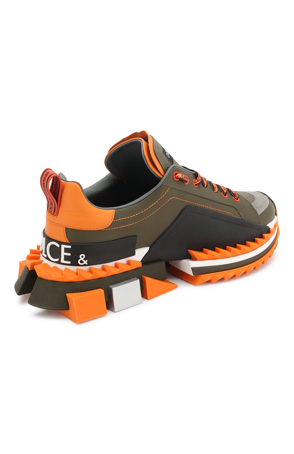 Комбинированные кроссовки super king DOLCE & GABBANA, арт. CS1649/AZ702, фото 4