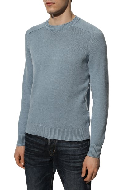 Свитер из хлопка и шелка LORO PIANA, арт. FAI0661, фото 3