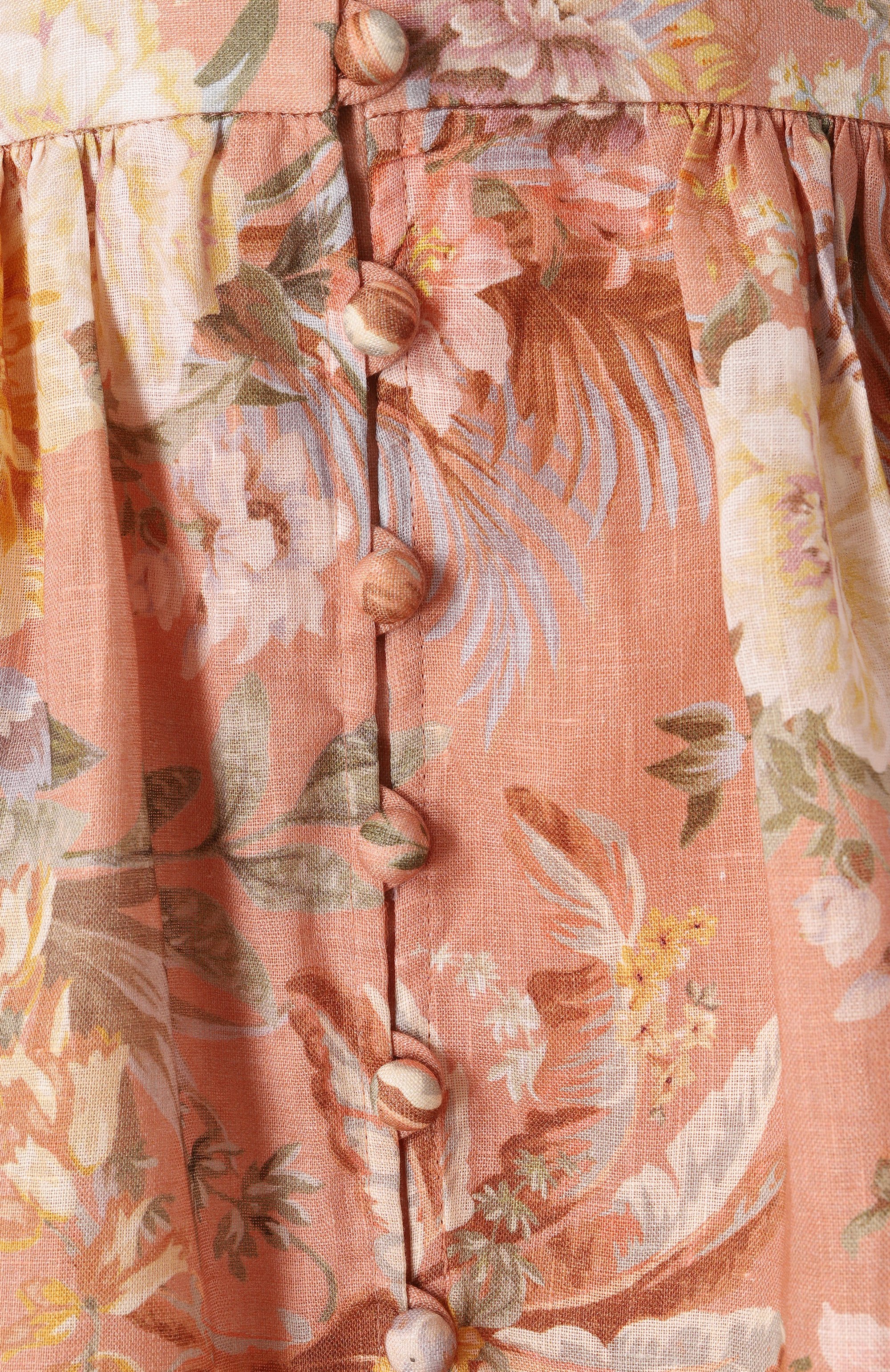 Льняное платье ZIMMERMANN, арт. 0932DRS253, фото 6