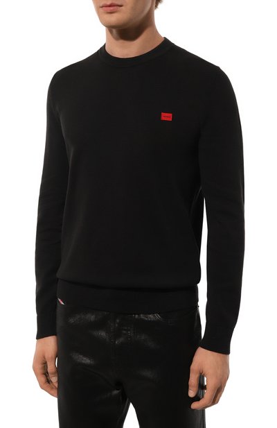 Хлопковый джемпер HUGO, арт. 50475083, фото 3