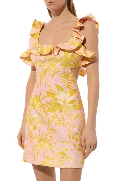 Льняное платье ZIMMERMANN, арт. 1405DSS245, фото 3