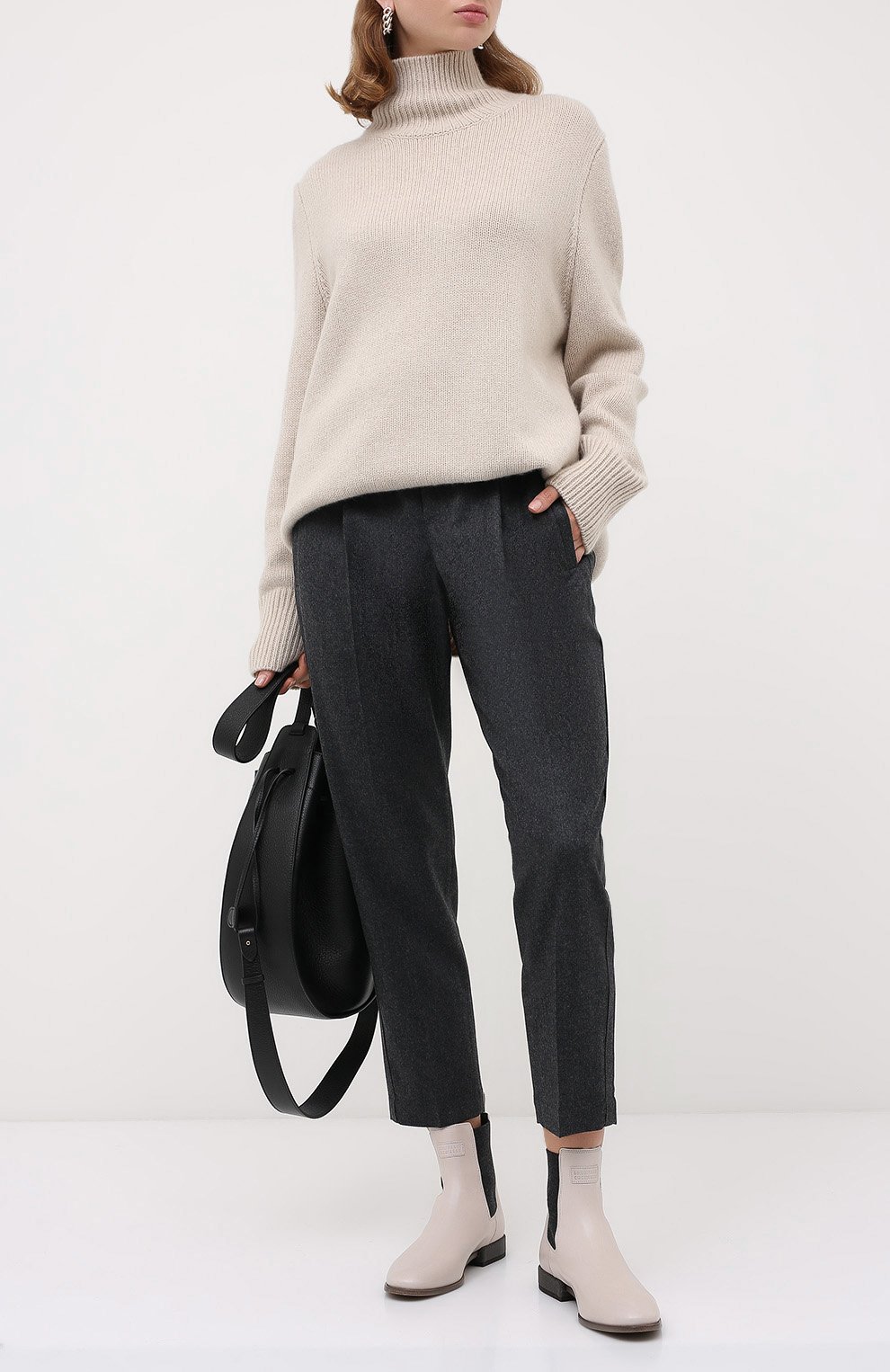 Шерстяные брюки BRUNELLO CUCINELLI, арт. ME226P7041, фото 2