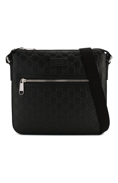 Кожаная сумка signature GUCCI, арт. 406410/CWCBN, фото 5