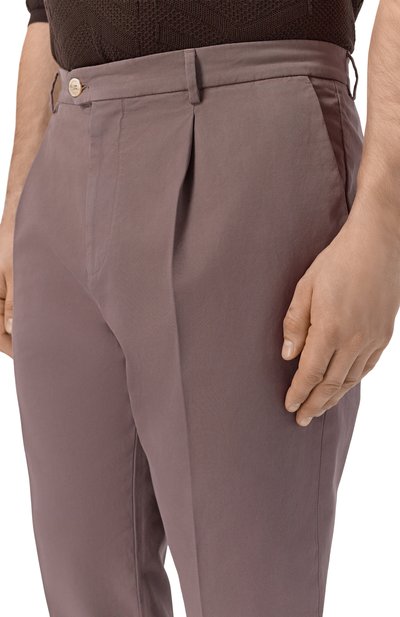 Хлопковые  брюки BRUNELLO CUCINELLI, арт. M252DE1450, фото 5