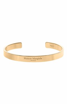 Мужской серебряный браслет MAISON MARGIELA золотого цвета, арт. SM1UY0082 SV0158/G0LD | Фото 1 (Материал: Серебро; Региональные ограничения белый список (Axapta Mercury): Не проставлено; Нос: Не проставлено)