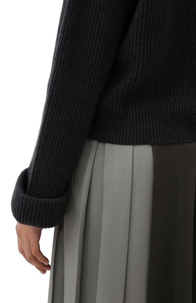 Кашемировый кардиган BRUNELLO CUCINELLI черного цвета по цене 350500 руб., арт. M12711006, фото 5 Кашемировый кардиган BRUNELLO CUCINELLI, арт. M12711006, фото 5
