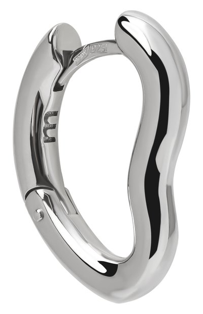 Женская асимметричная моносерьга MOONKA, арт. trn-mkon1-s