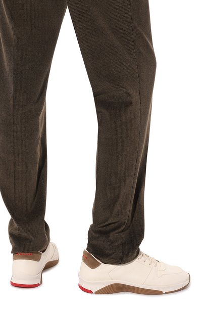 Кожаные кроссовки KITON, арт. USSA002NX0019, фото 3