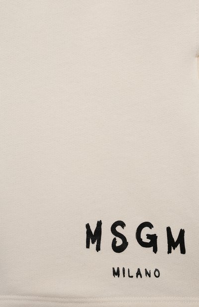 Хлопковые шорты MSGM KIDS, арт. S4MSJUBE168, фото 3