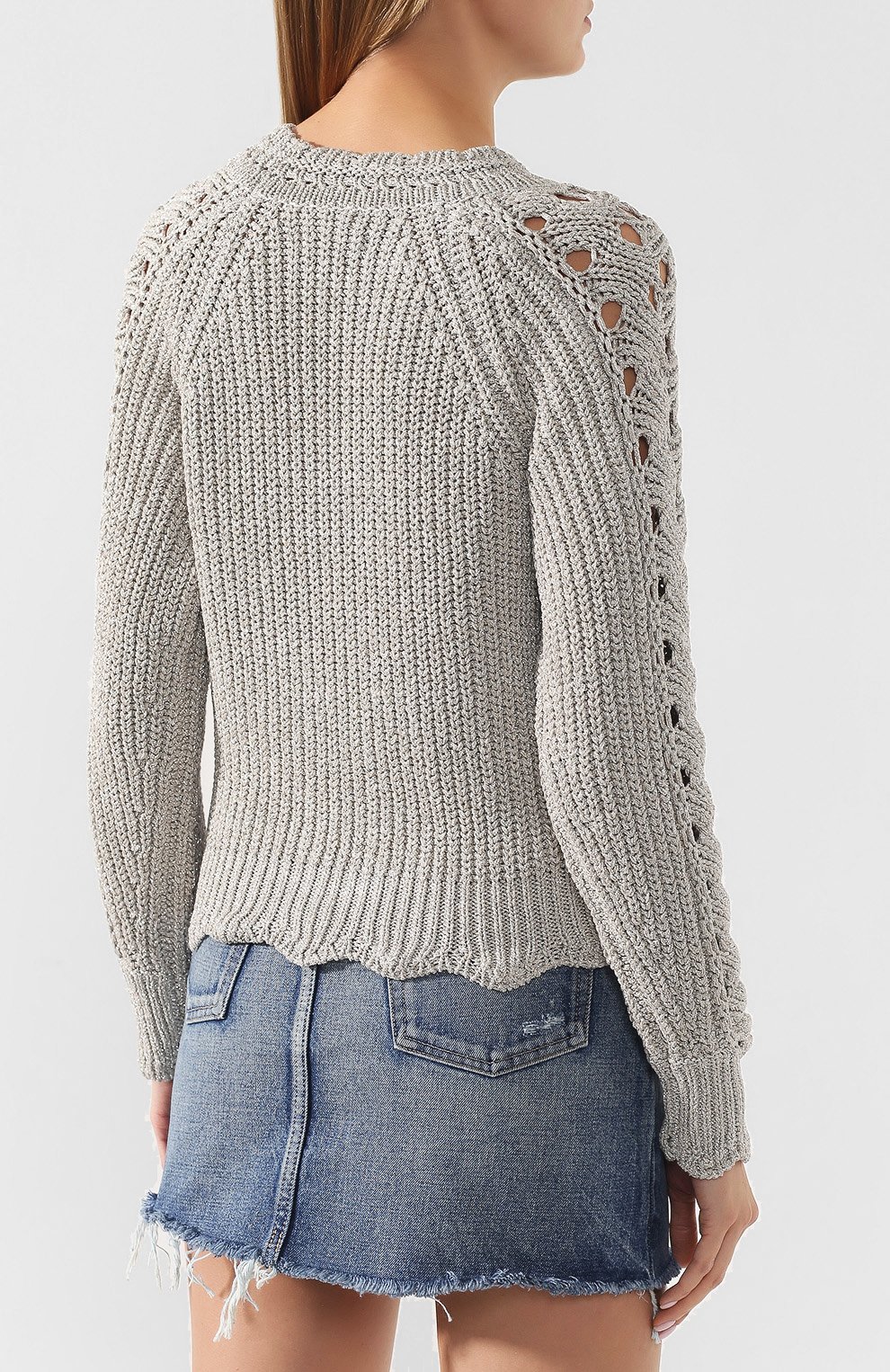 Вязаный пуловер ISABEL MARANT, арт. PU1025-19E033I/MERTH, фото 4