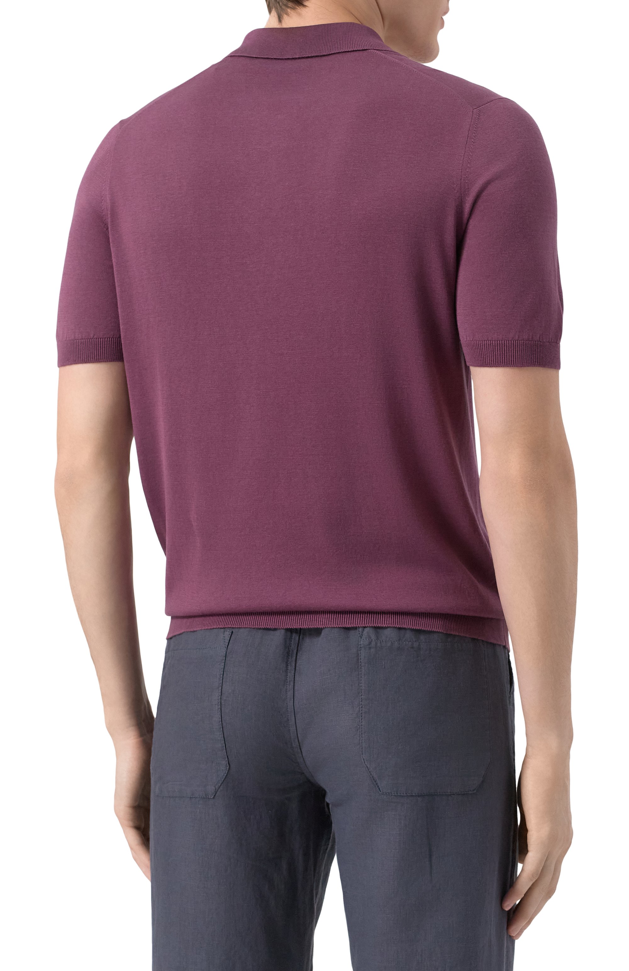 Шелковое поло GRAN SASSO, арт. 43110/23503, фото 4